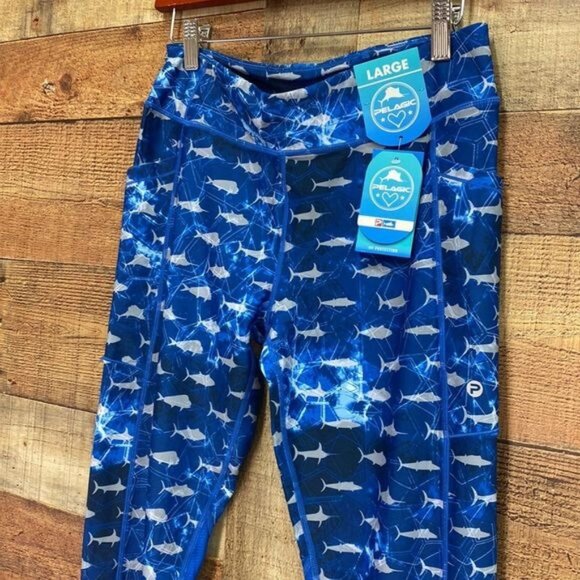 Pelagic Fiji Legging Americamo Fishing Leggings NWT Large - Picture 4 of 8